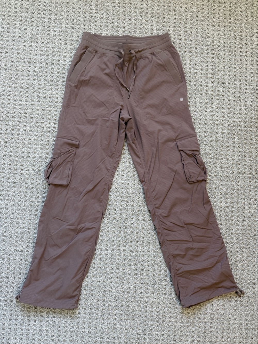 lululemon athletica Brown Cargo Track Pants
